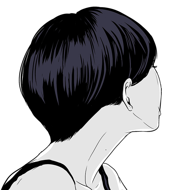 Miku Masuda’s profile image. An illustration of a woman with short hair depicted from diagonally behind.