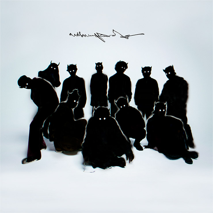 millennium parade’s profile image. An illustration of eleven people in silhouette.