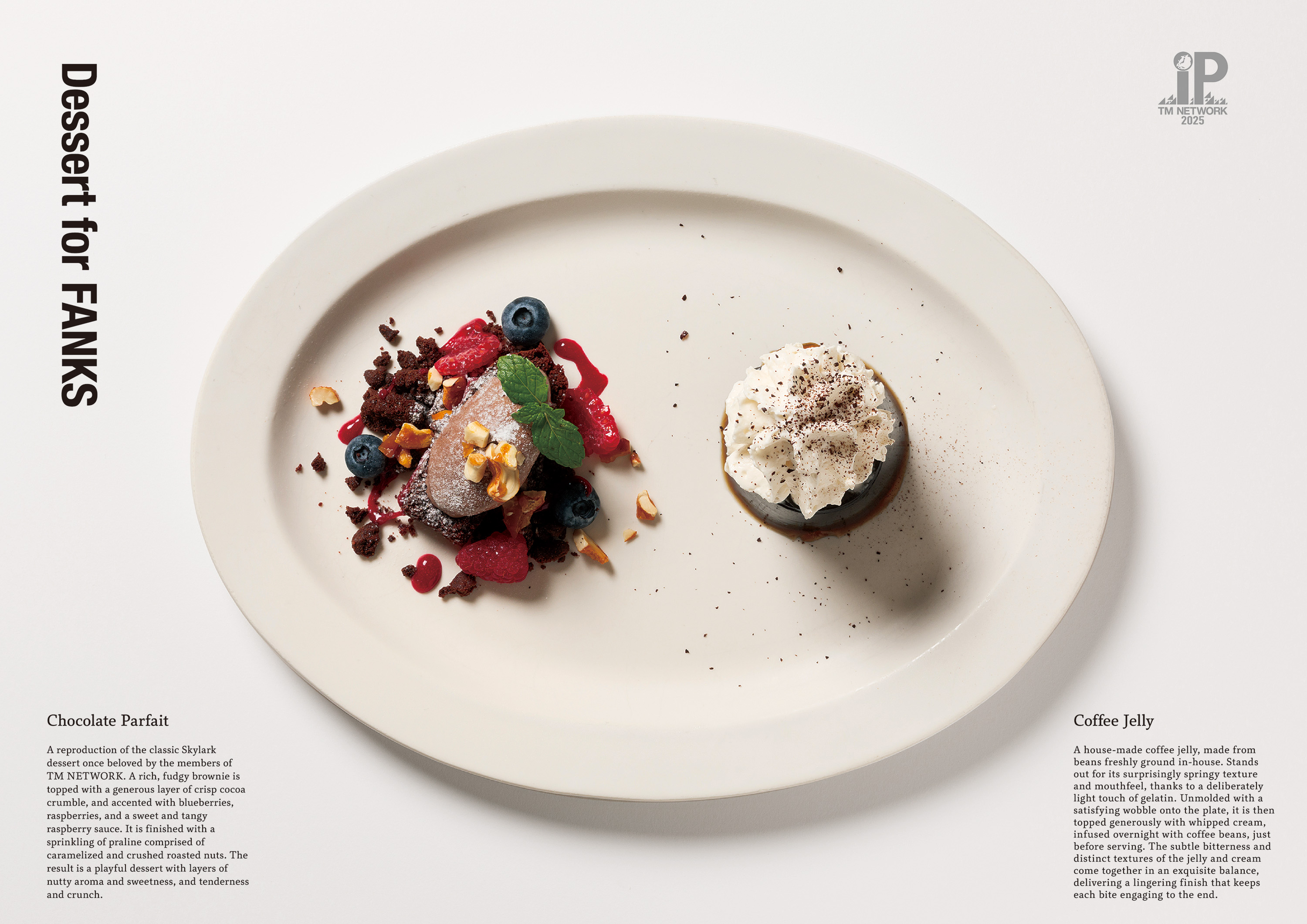 A photo of the dish 'Dessert for FANKS'