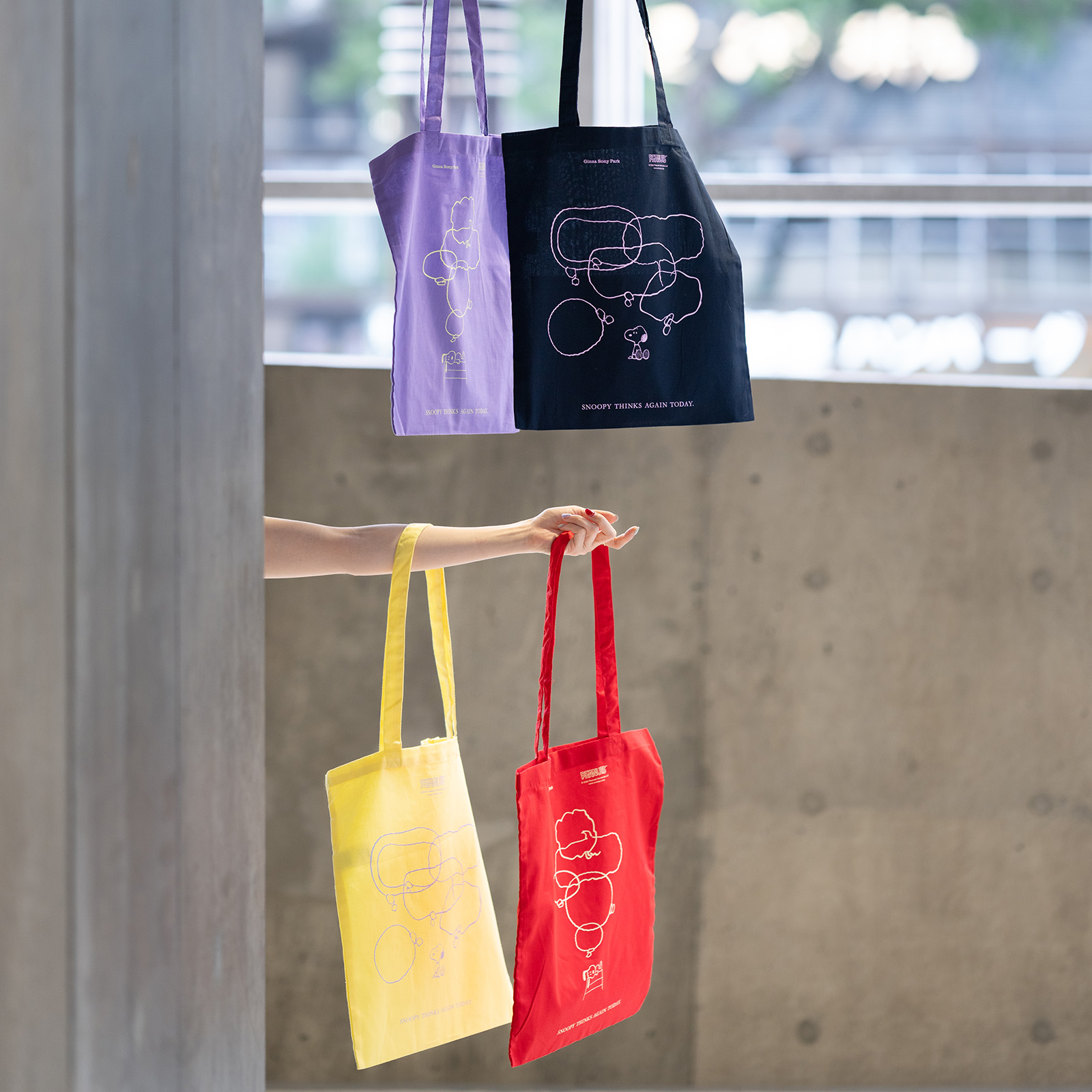 A photo of “SNOOPY THINKS AGAIN TODAY Bag.”