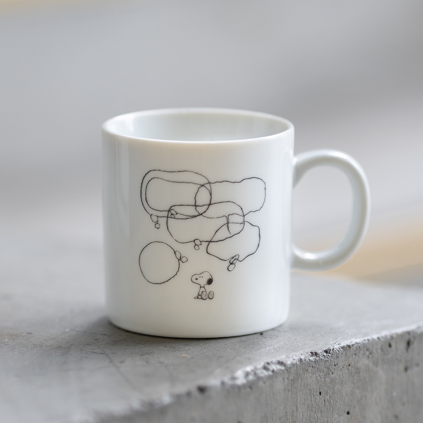 A photo of “SNOOPY THINKS AGAIN TODAY Mug.”