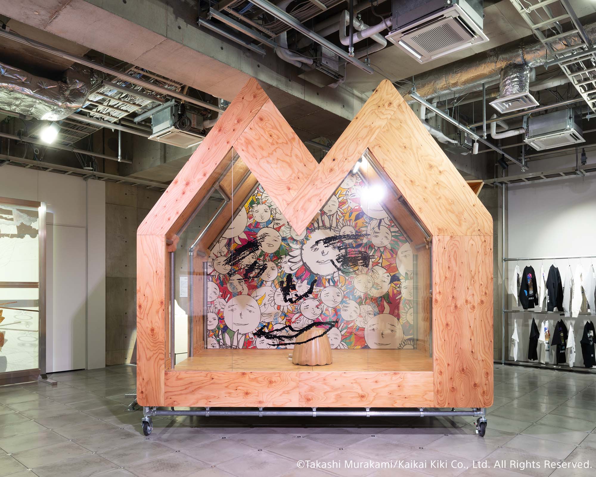 3F展示風景 〈村上ハウス:隆ニの家〉の写真。