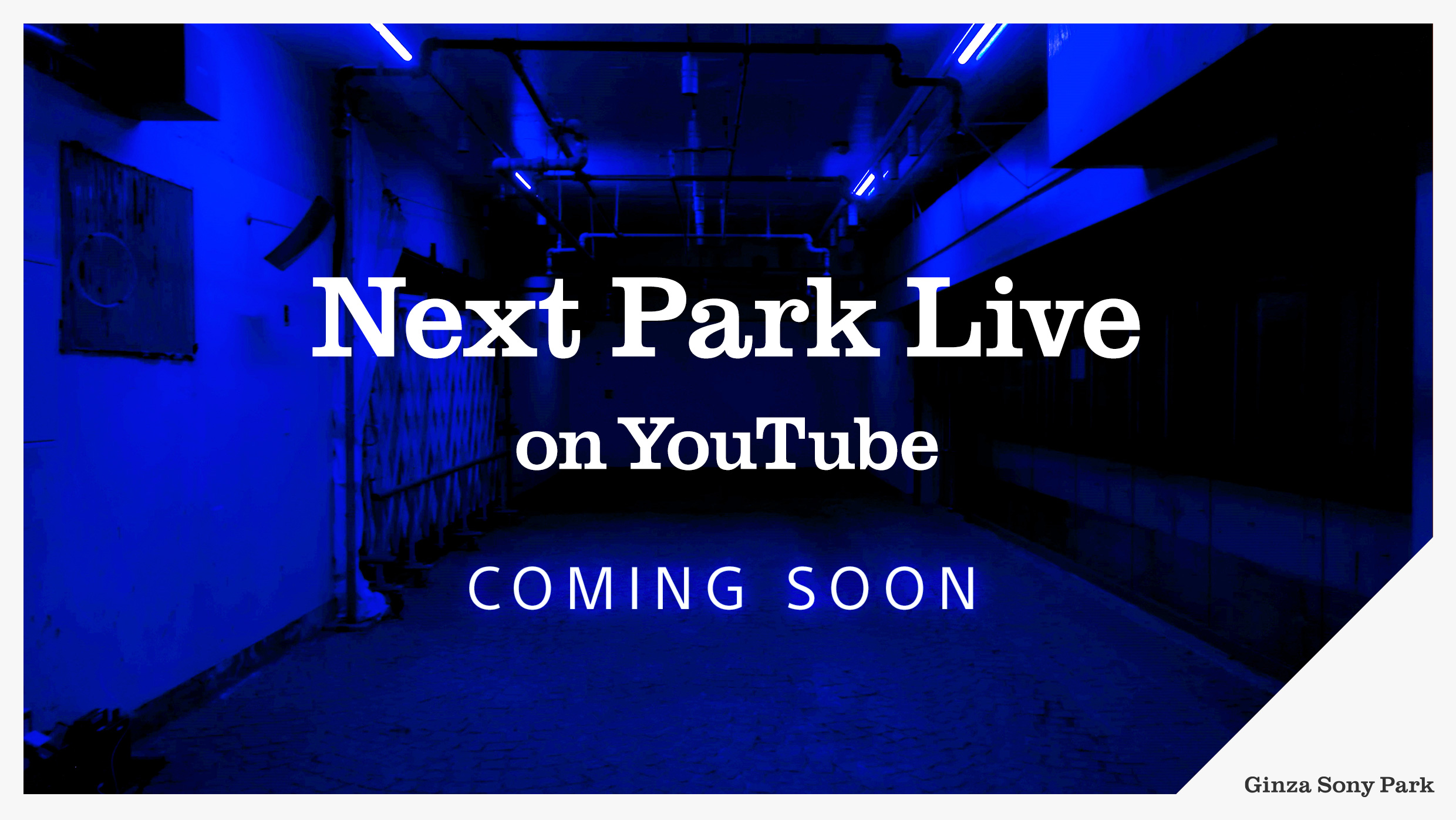Next Park Live on YouTube COMING SOON